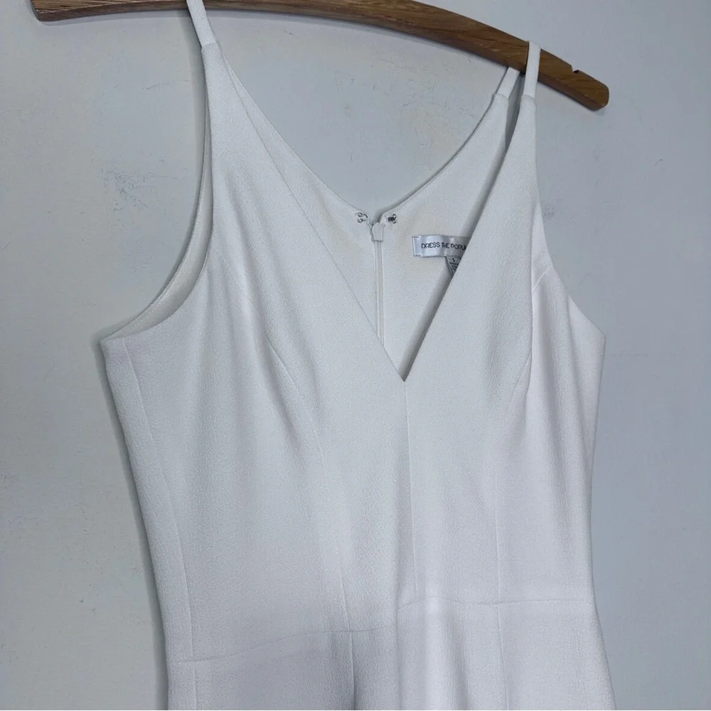 DRESS THE POPULATION Lyla Dress in‎ Off White Sz S - Picture 3 of 11